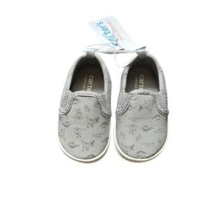 Carter's Gray Kids Slip-On Shoes